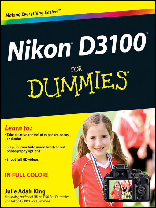 Title details for Nikon D3100 For Dummies by Julie Adair King - Available